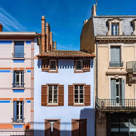 Le Petit Balcon De Verdun - Charme Francais, Central, Balcon, Equipe 아파트 카르카손